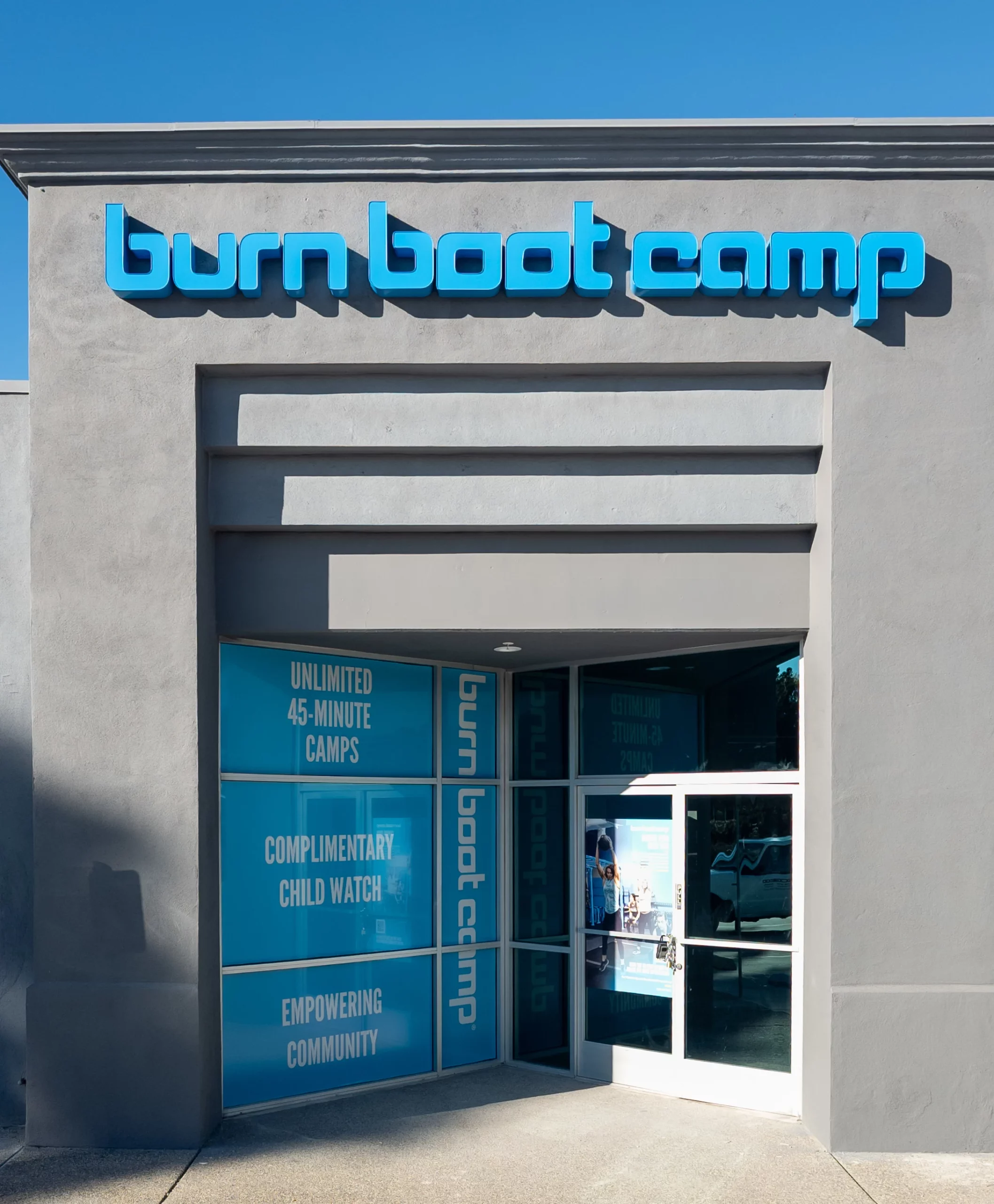 Burn Boot Camp Channel Letters in San Marcos